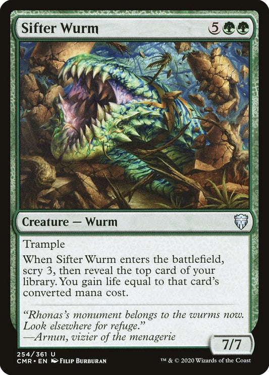Sifter Wurm Foil