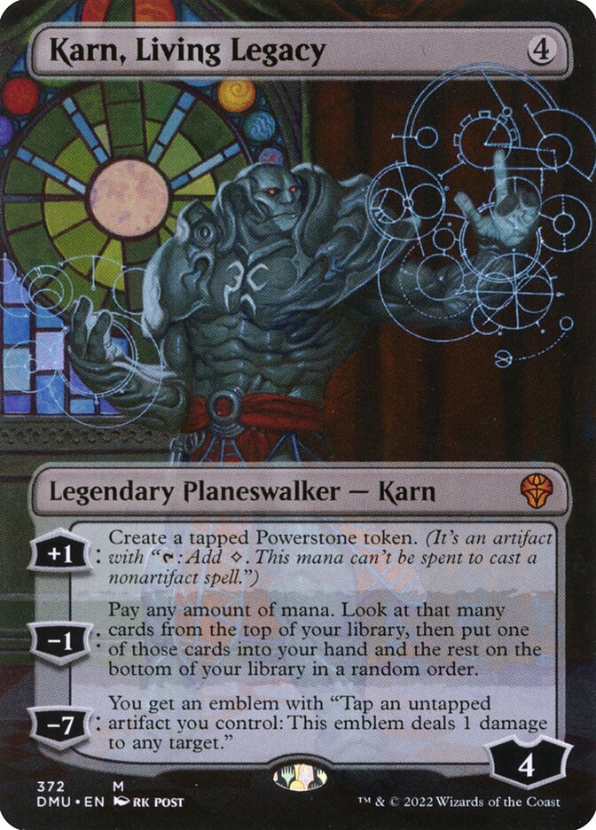 Karn, Living Legacy Borderless