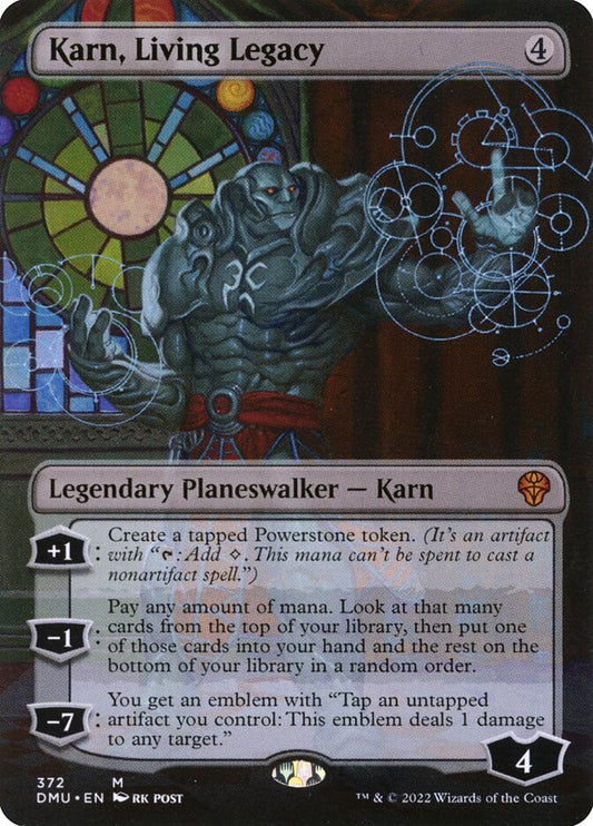 Karn, Living Legacy Borderless