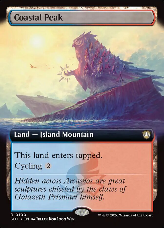 Coastal Peak Extended Art