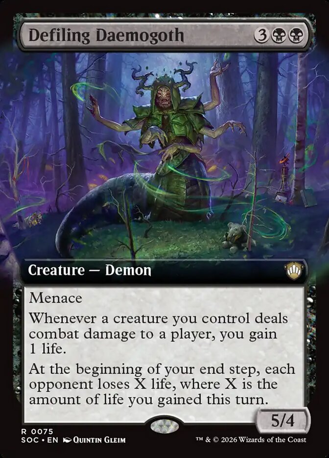 Defiling Daemogoth Extended Art