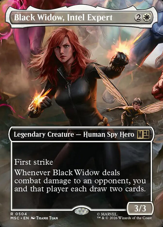 Black Widow, Intel Expert Scene