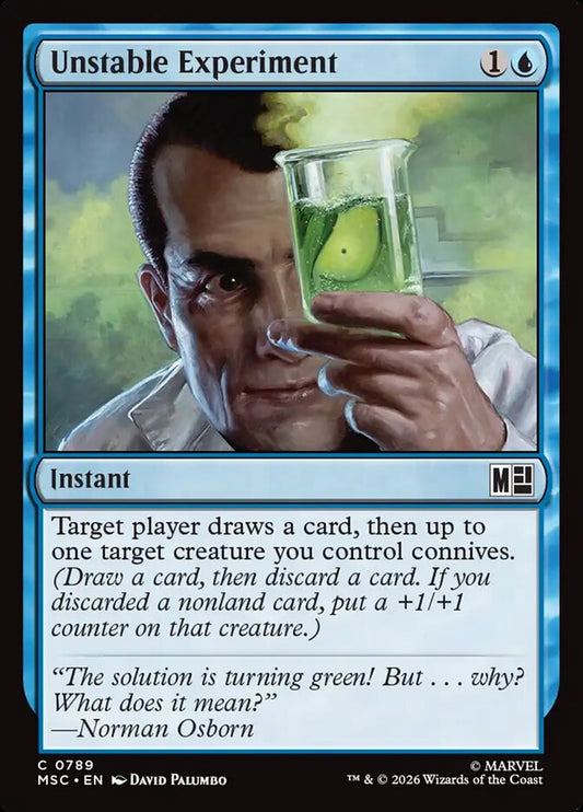 Unstable Experiment Foil