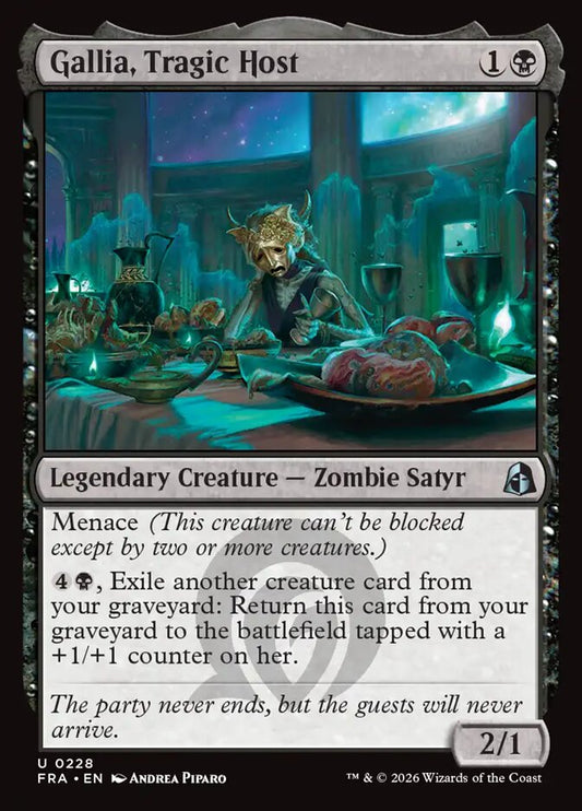 Gallia, Tragic Host Foil