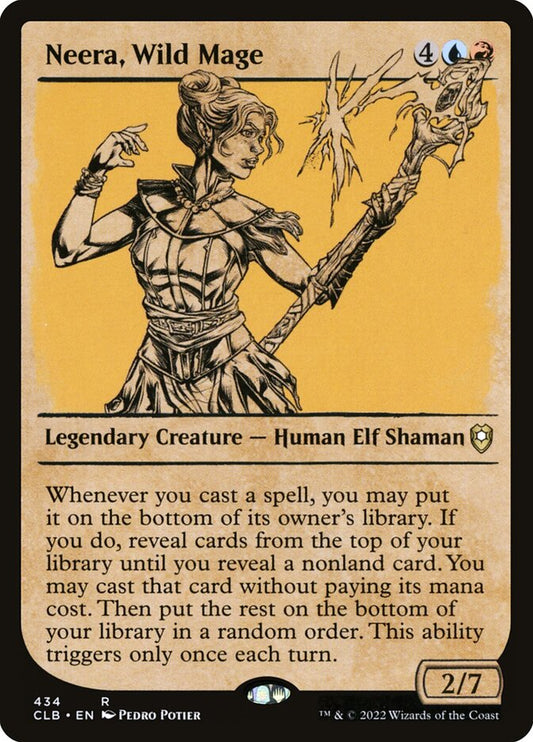 Neera, Wild Mage Showcase Foil