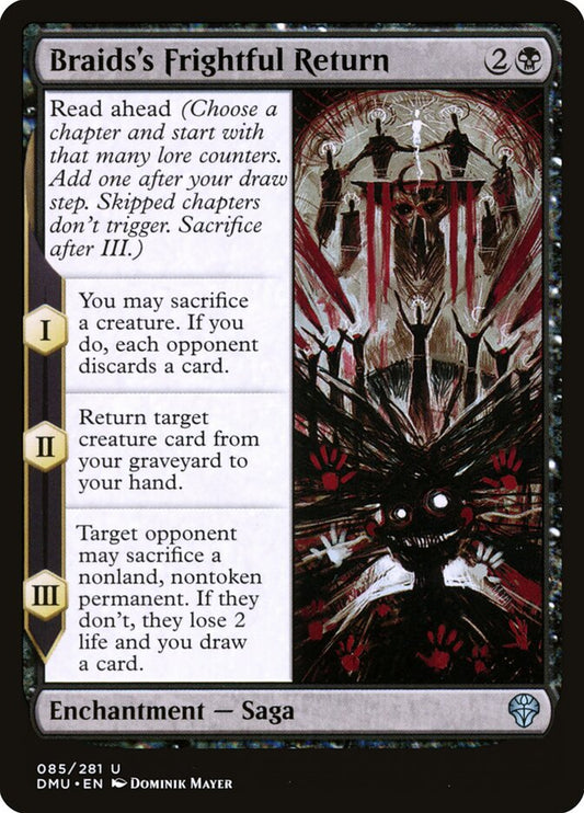 Braids's Frightful Return Foil