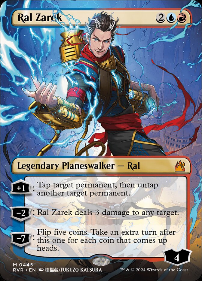 Ral Zarek Borderless Anime