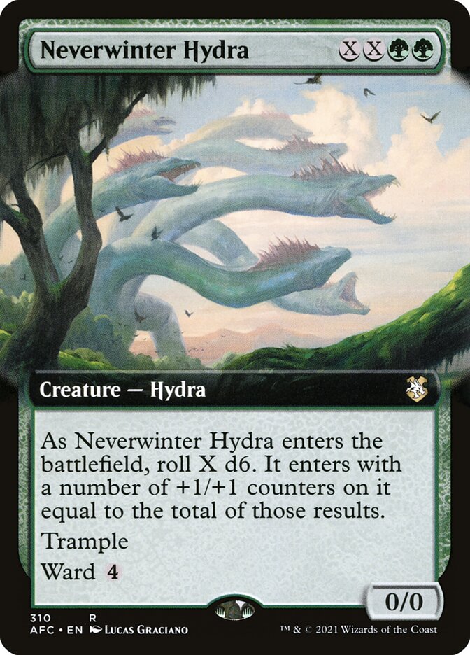 Neverwinter Hydra Extended Art