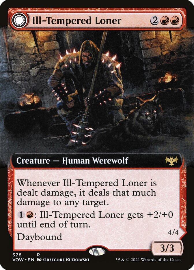 Ill-Tempered Loner // Howlpack Avenger Extended Art