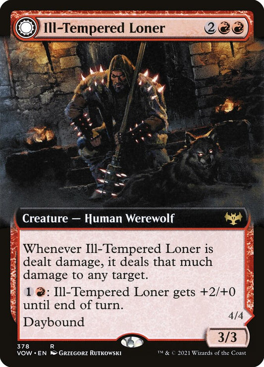 Ill-Tempered Loner // Howlpack Avenger Extended Art