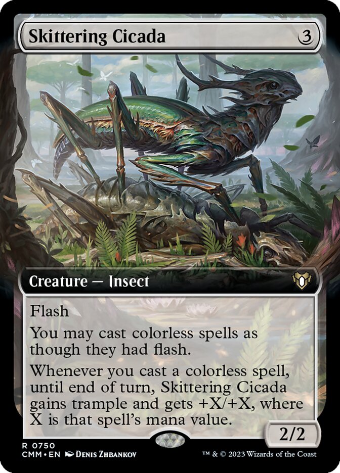 Skittering Cicada Extended Art