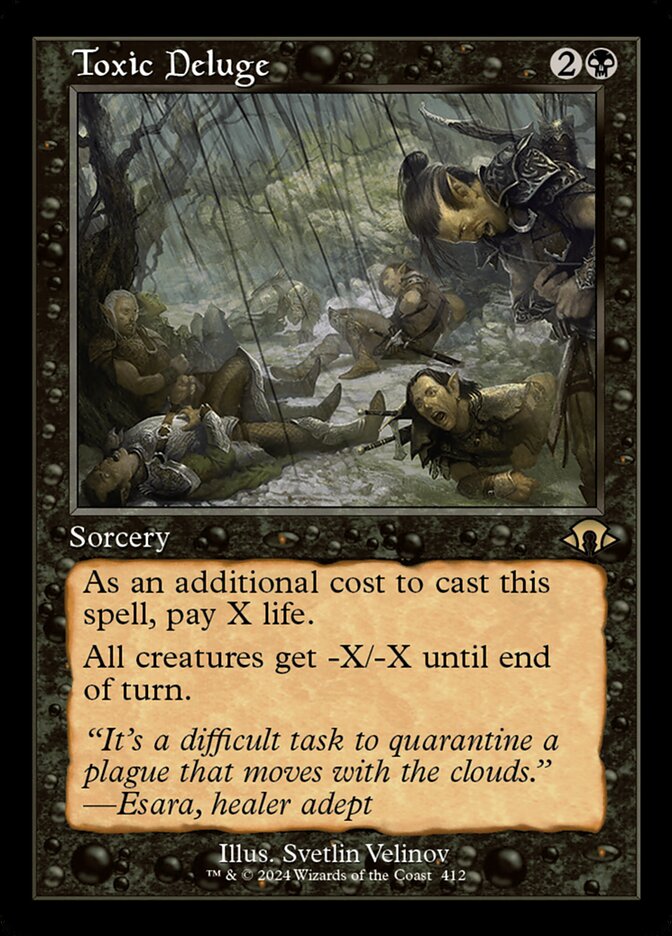 Toxic Deluge Retro Frame