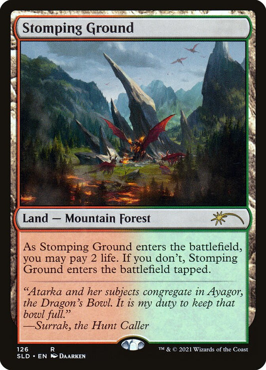 Stomping Ground Secret Lair Foil