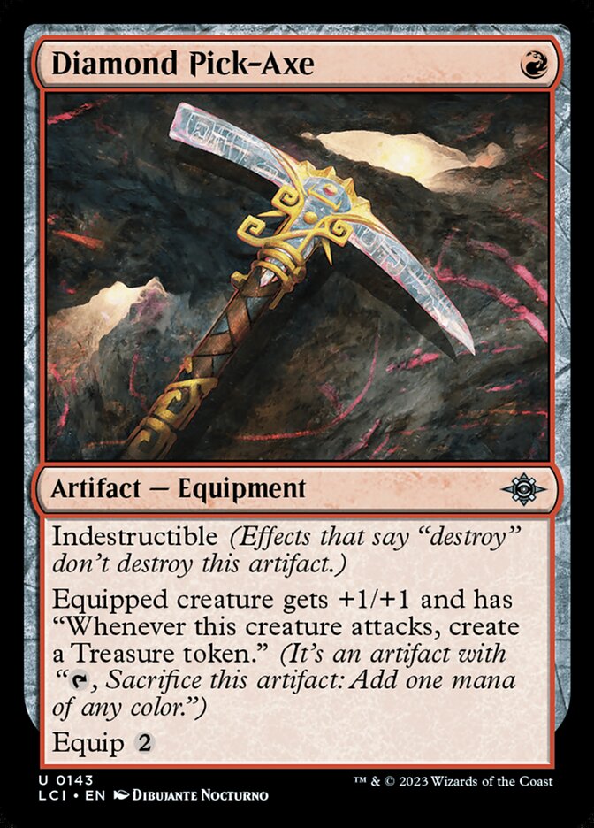 Diamond Pick-Axe Foil