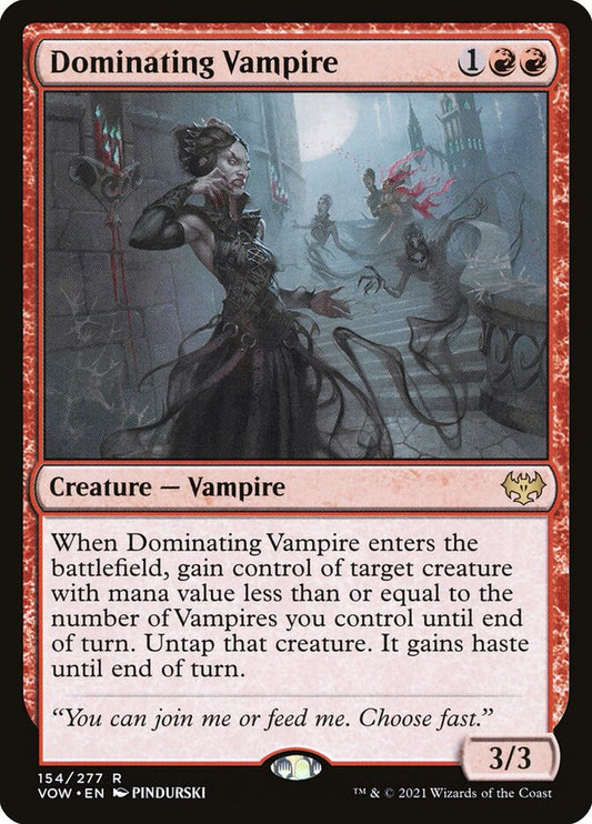 Dominating Vampire Foil
