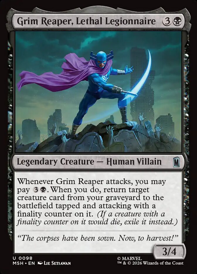 Grim Reaper, Lethal Legionnaire Foil