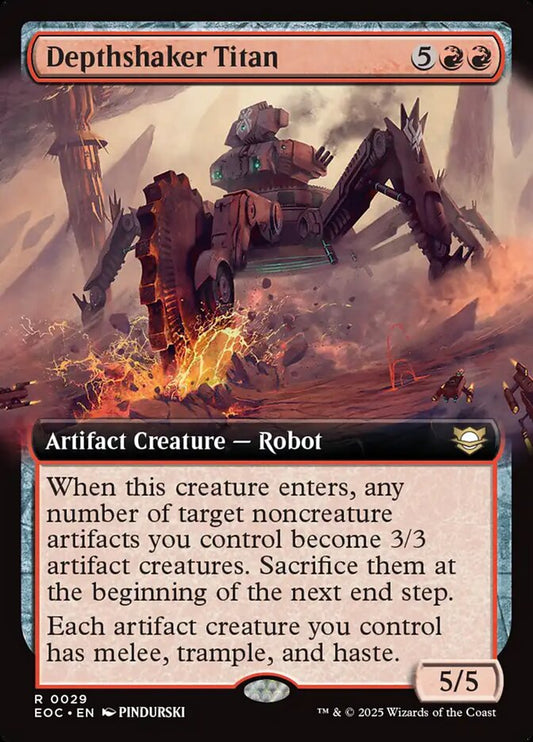 Depthshaker Titan Extended Art