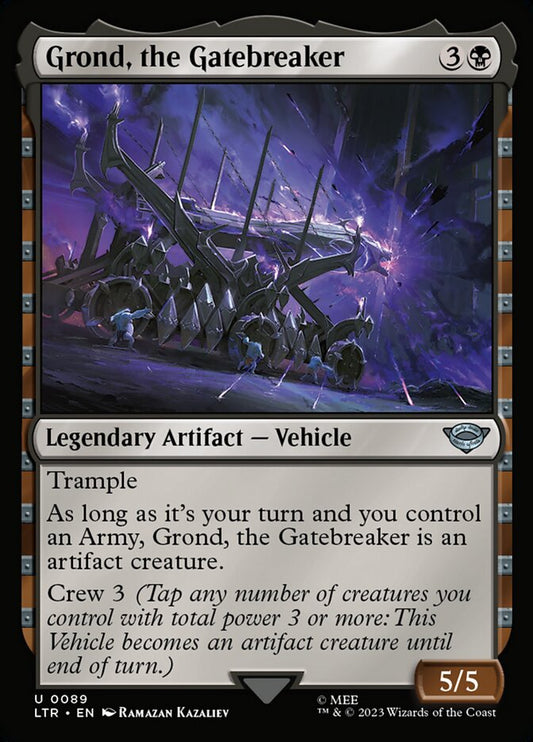 Grond, the Gatebreaker Foil