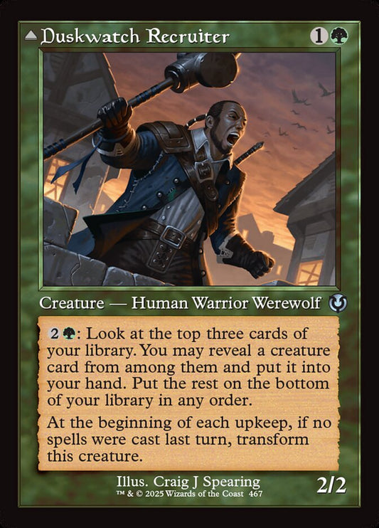 Duskwatch Recruiter // Krallenhorde Howler Retroframe