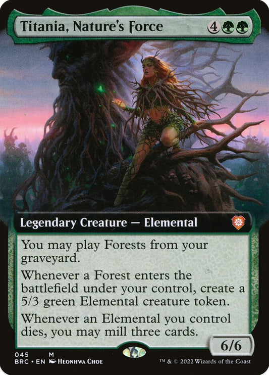 Titania, Nature's Force Extended Art
