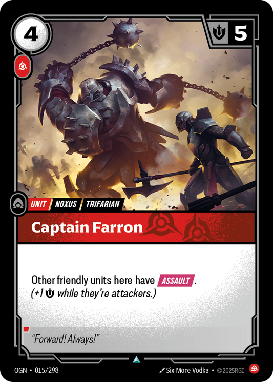 Captain Farron Foil