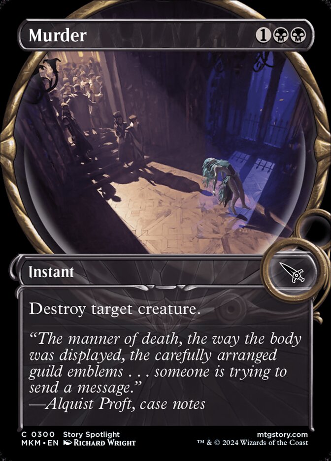 Murder Showcase Foil