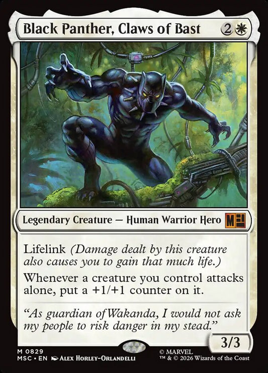 Black Panther, Claws of Bast Foil
