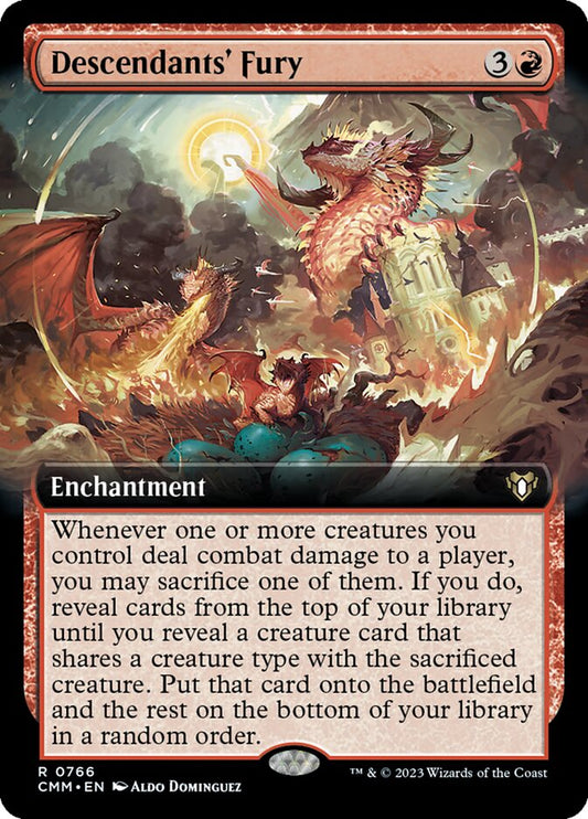 Descendants' Fury Extended Art