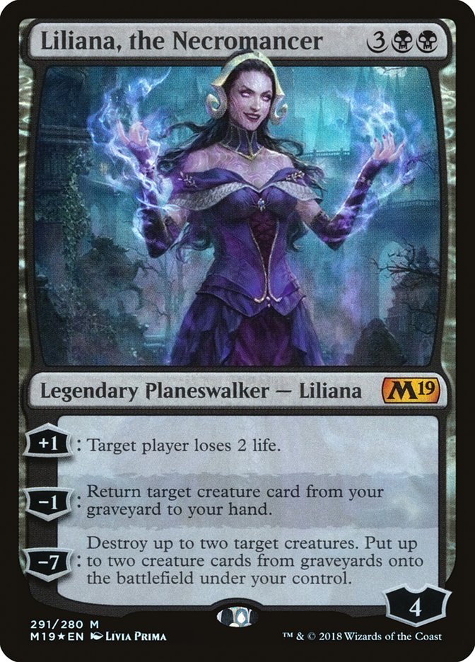Liliana, the Necromancer Foil