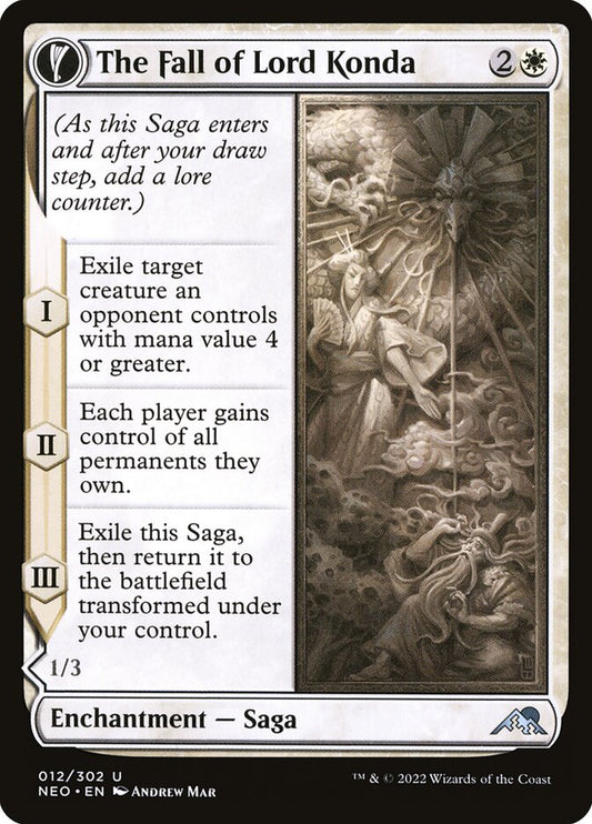 The Fall of Lord Konda // Fragment of Konda Foil