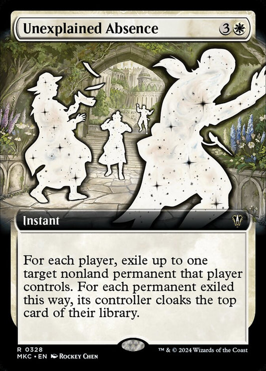 Unexplained Absence Extended Art