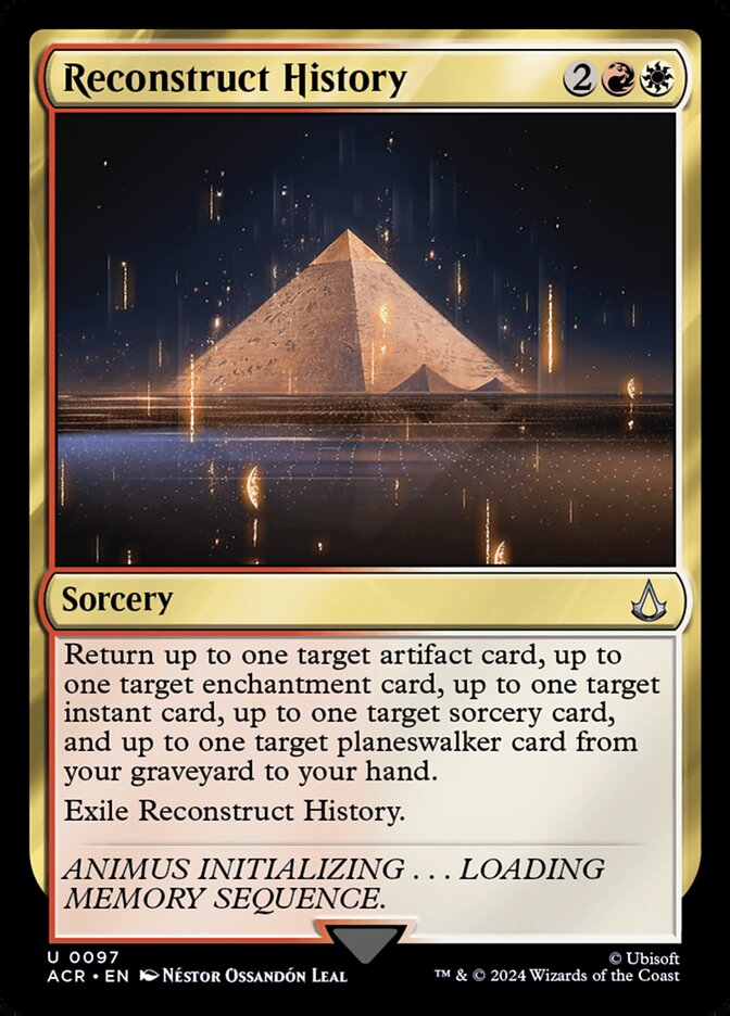 Reconstruct History Foil