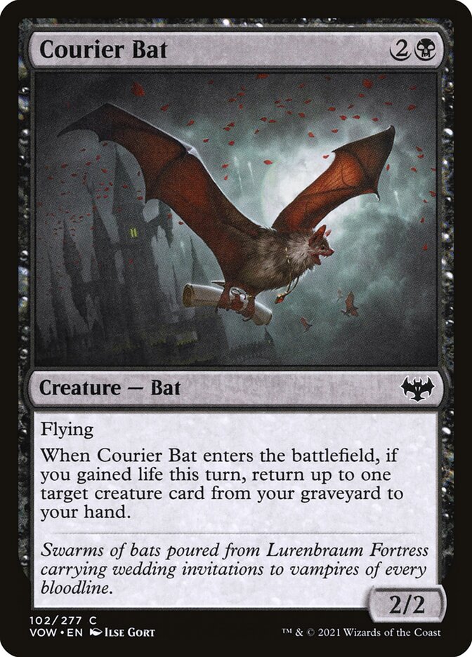 Courier Bat Foil
