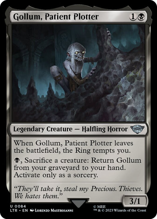 Gollum, Patient Plotter Foil