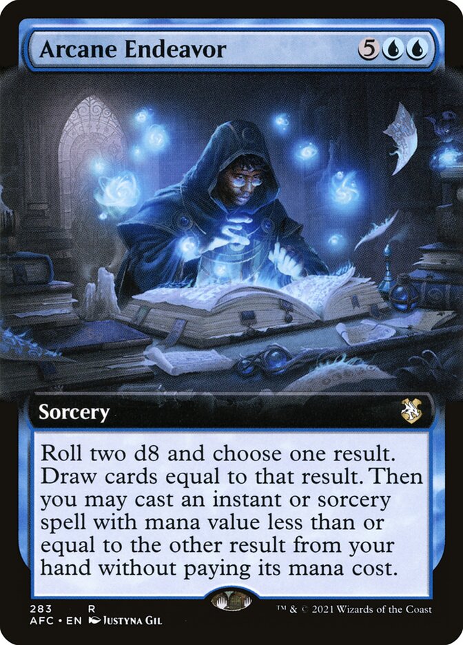 Arcane Endeavor Extended Art