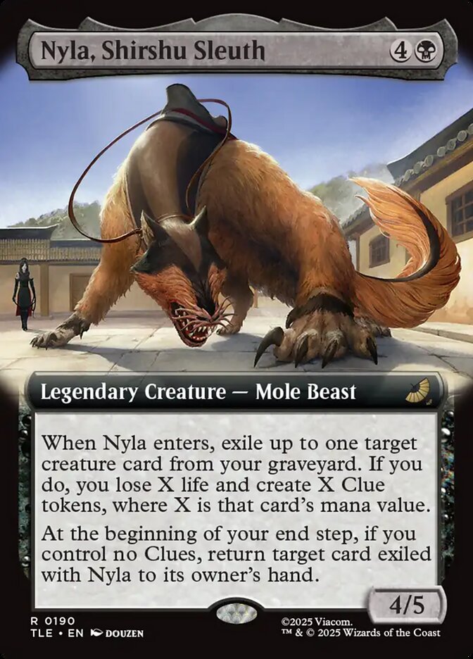 Nyla, Shirshu Sleuth Extended Art