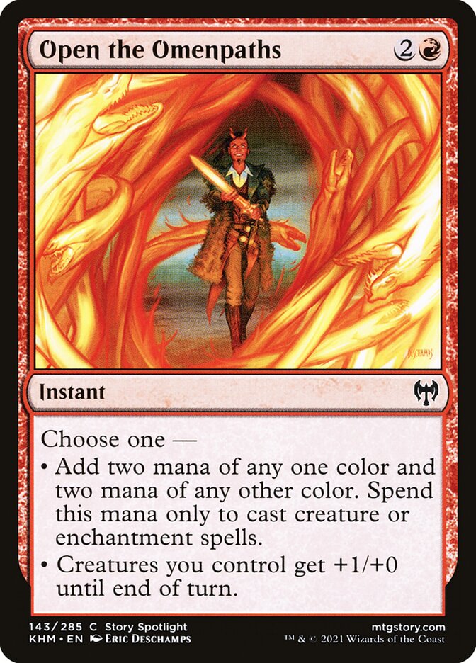 Open the Omenpaths Foil