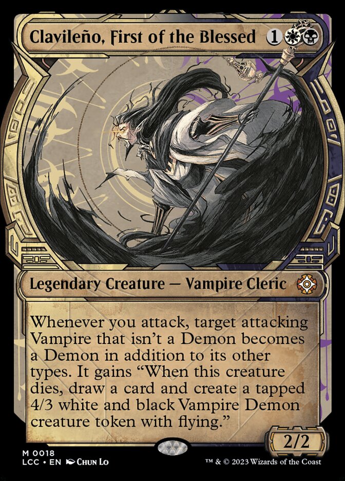 Clavileño, First of the Blessed Showcase