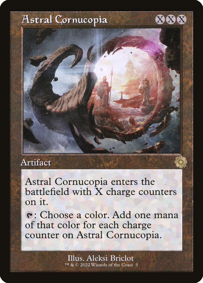 Astral Cornucopia Retro Frame