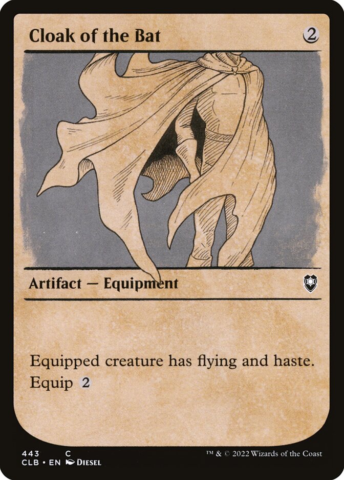 Cloak of the Bat Showcase Foil