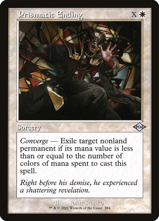 Prismatic Ending Old Frame Foil