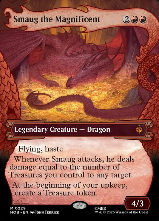 Smaug the Magnificent Dragon Frame