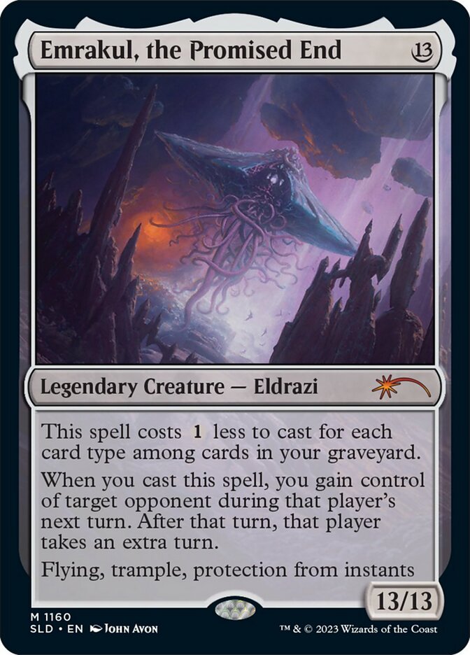 Emrakul, the Promised End Secret Lair Foil