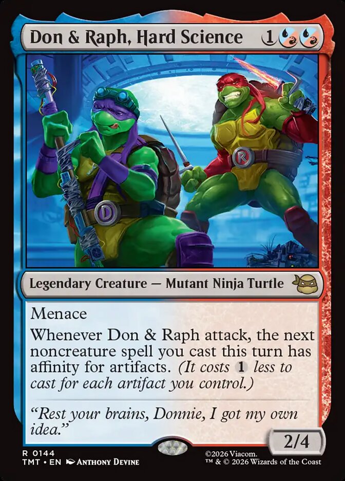 Don & Raph, Hard Science Foil