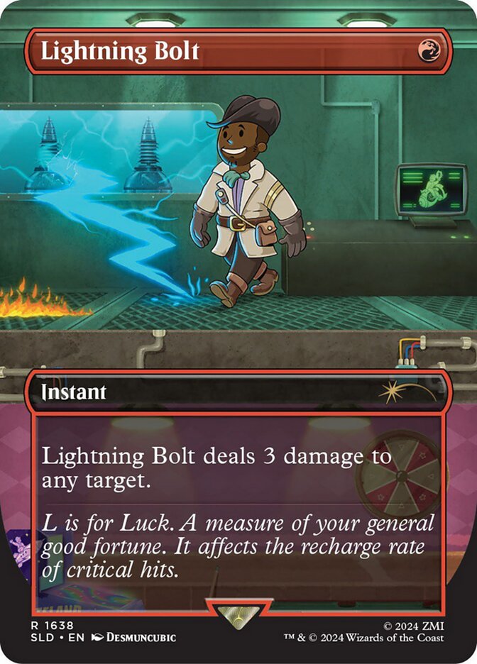 Lightning Bolt Secret Lair Foil