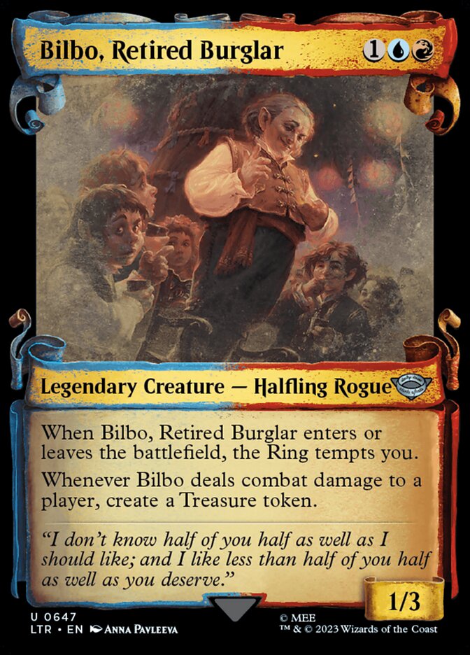 Bilbo, Retired Burglar Showcase