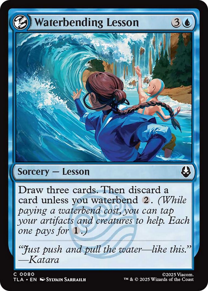 Waterbending Lesson Foil