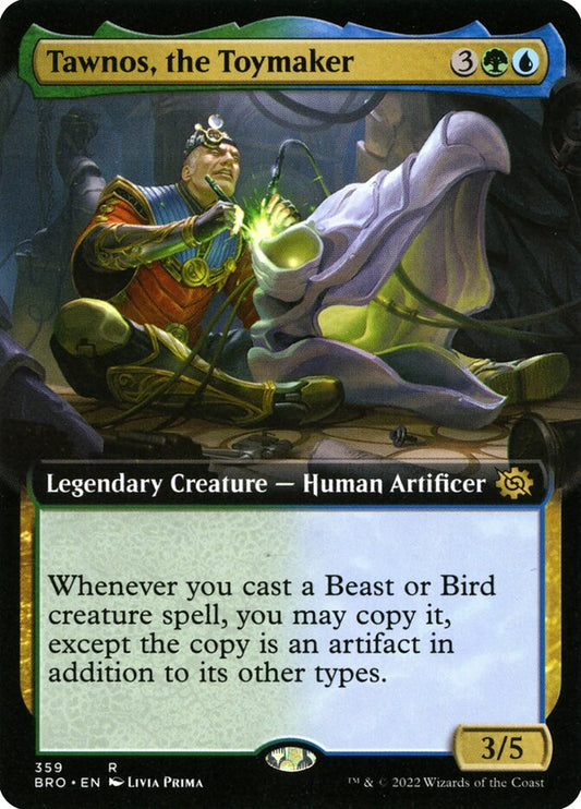 Tawnos, the Toymaker Extended Art