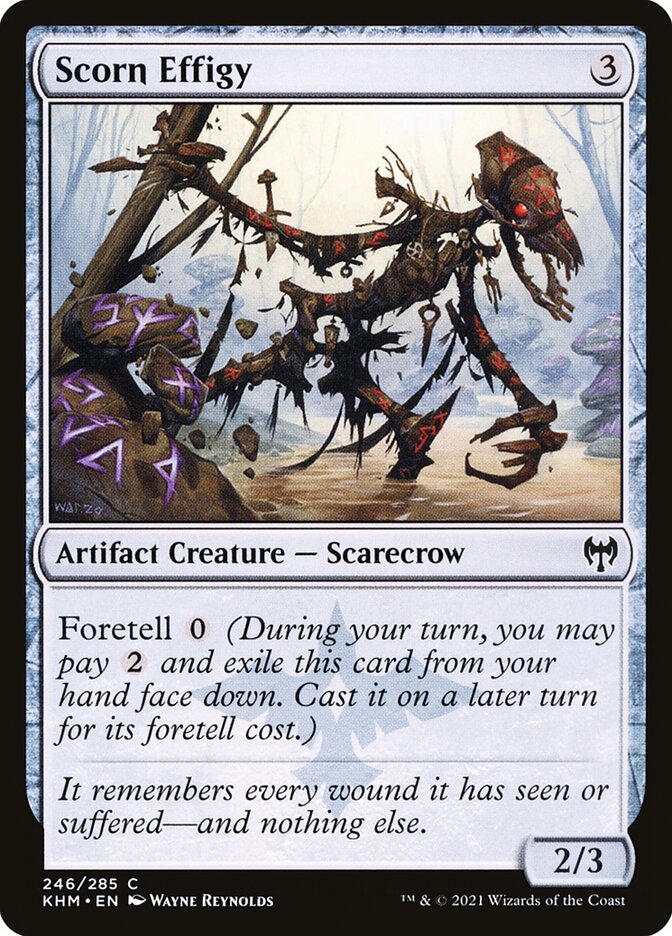 Scorn Effigy Foil