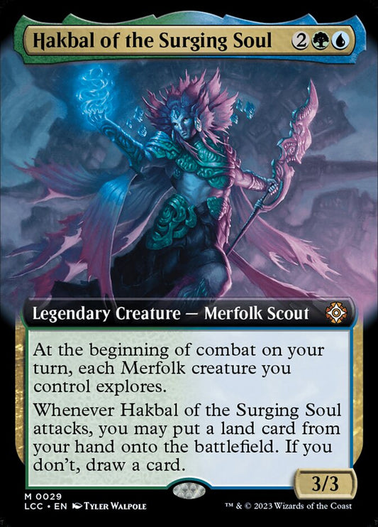 Hakbal of the Surging Soul Extended Art
